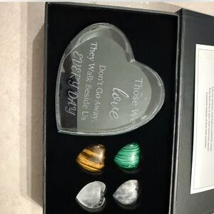 Valentine's Day Gift – Set of 4 Hand-Carved Stone Pieces